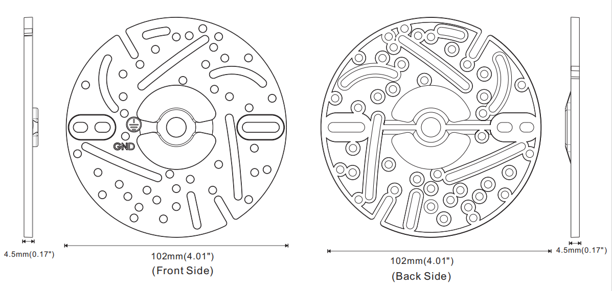 Universal Crossbar for Surface Mount Cylinder